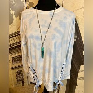 Fun tie-die sweater by True Craft in size XL